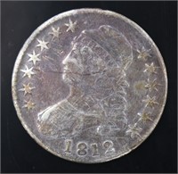 1812 Capped Bust Silver Half Dollar