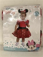 MINNIE MOUSE COSTUME SIZE 12-18MONTHS