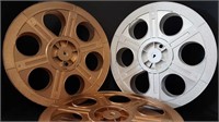 3 REPRO FILM REELS