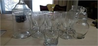 Assorted Stemmed Glasses, Cup, & More