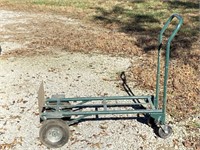 Two wheel dolly/furniture cart combo