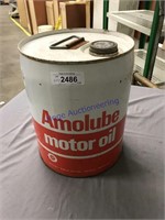 Amolube Motor Oil 5 gallon can