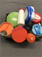 Sports bottles, storage containers