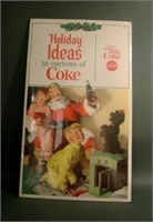 Vintage 1964 Coca Cola Santa Advertising Poster