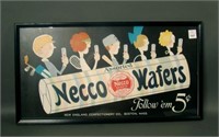 Framed "Assorted Necco Wafers" Advertising Print