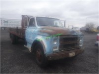 1970 C50 Chevy Truck w/Hoist Dump Bed