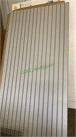 10 slat wall panels, with grooves, 4x8 ft panels,