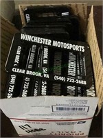 Motorcycle license plate frames, Winchester