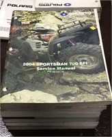 Polaris ATV manual, seven manuals, mixed years,