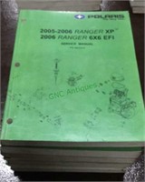 Polaris ATV manual, seven manuals, 2004//2006,