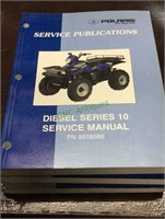 Polaris ATV manuals, diesel series 10, diesel