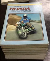 Motorcycle service manuals, mid 60s through mid