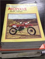 Service manual, Honda, Kawasaki, carburetors,