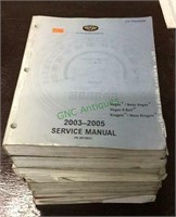 Victory service manuals, lot of seven, 2000 Sport