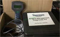 Triumph diagnostic tool, engine management