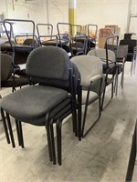11 x chaises de bureaux variées