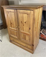 Ethan Allen Pine Media Cabinet / Armoire