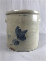 E L Farrar (Vermont) 3 Gallon Stoneware Crock