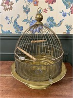 Antique Brass Birdcage