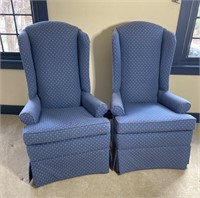 Pair of Wingback Chairs