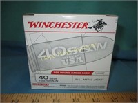 Winchester 40S&W Ammunition 200rd Range Pack 165gr