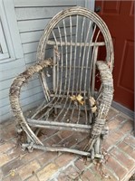 Old Twig Chair As Found