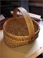 1880's Hickory Basket from Texas