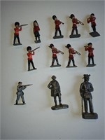 9 English Lead Soldiers and more