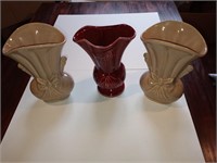 California pottery vases