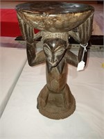 Antique African handcarved statue
