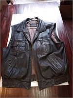 German Leather vest