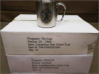 Tin Cup Mountain Whiskey Key Chain Cups (24)