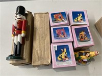 Box lot containing fairytale ornaments