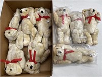 Box lot containing teddy bears