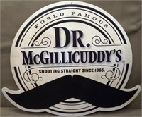 Dr. McGillicuddy's Mustache Tin Sign