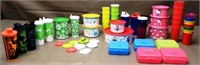 Tupperware Cups, Sandwich  & Character Containers