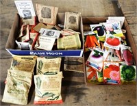 Vintage Flower, Corn & Other Seed Packets