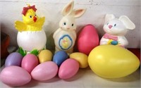 Easter Blow Molds & Plastic Eggs  (13)