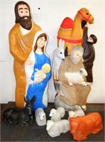 Nativity Blow Molds (8)