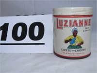 LUZIANNA COFFEE & CHICORY ADV. TIN (FREE SAMPLE)