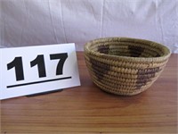 INDIAN WOVEN BASKET, SMALL