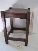 Vintage Wooden Stand approx. 20" tall