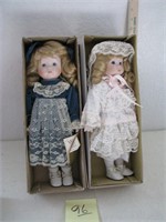 2 Collectible Dolls by Mann (in box)