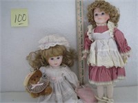2 Connoisseur Collection Dolls (In Box)