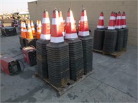 Unused 27" Traffic Cones (QTY 130)