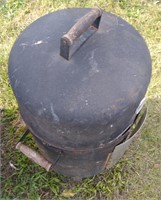 Unbranded smoker. Dimensions: 30"H