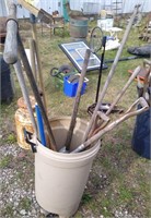 Various size shovels
