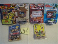 6 Nascar, Jelly Belly 1/64 Scale Cars