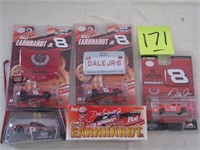 Flat of Dale Earnhardt Jr. cars