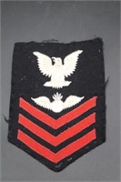 WW2 Navy Aviation Ord. Patch-Stitch Dated 1945